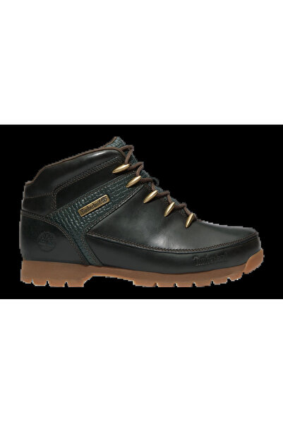 Timberland Euro Sprint Mid Lace Up Boot Erkek Koyu Yeşil Bot