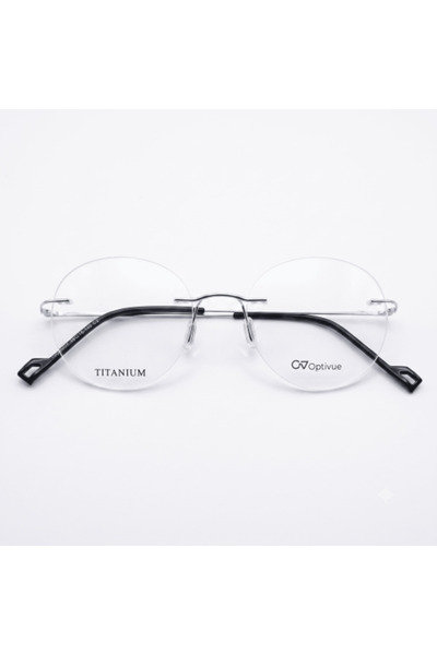 optivue Medical Glasses - Titanium Rimless