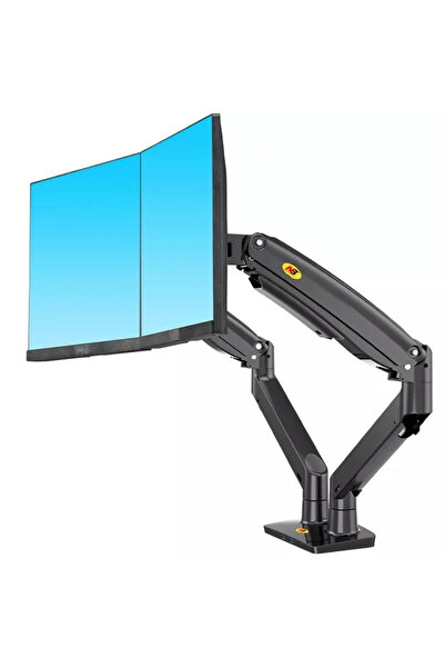 North Bayou Nb G35 Çift Kol Amortisörlü Monitör Tutucu Stand 22-32"