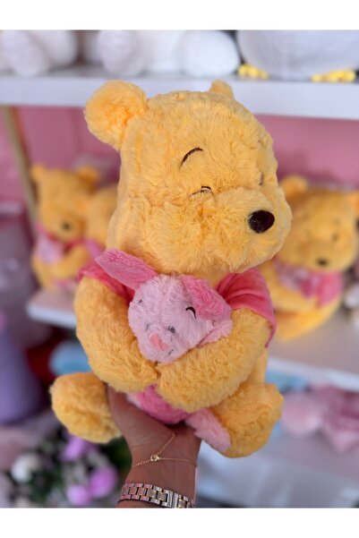 pink collection Winnie pooh 30 cm peluş oyuncak 2 ayrı peluş bir arada hediyelik