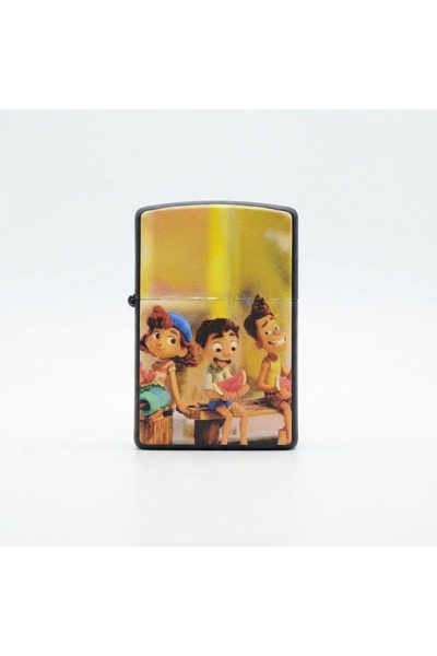 Otto Common Classic Metal Windproof Lighter - Zippo Style & Refillable 161