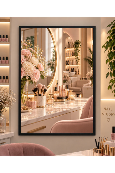 Miutic Print Studio Tablou decorativ pentru Beauty Salon , Tablou premium ele...