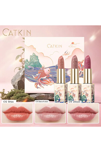 Catkin Moonlight Nermlendirici Dudak Kremi Set 3PCS + Hediye Kutusu💞