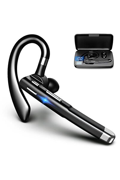 Choice سماعة بلوتوث لاسلكية YYK-520 YYK520 تُعلق على الأذن، إصدار 5.1، مكالما...