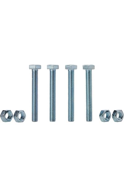Merriway HEX HEAD BOLT BZP M10 x 75mm