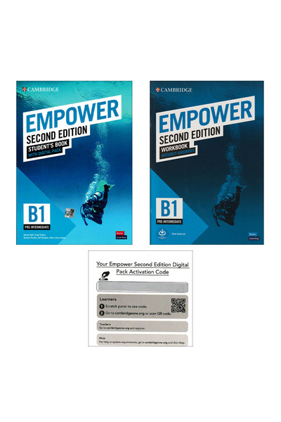 Anonim Yayıncılık كتاب الطالب Empower (2nd) B1 مع الحزمة الرقمية وكتاب التمار...