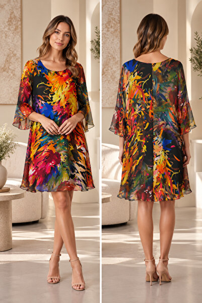 Moda Italy Rochita vaporoasa din matase 100%