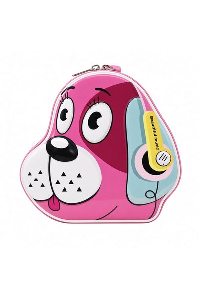 Patibon Lockable Metal Dog Figurine Piggy Bank and Souvenir Storage Box