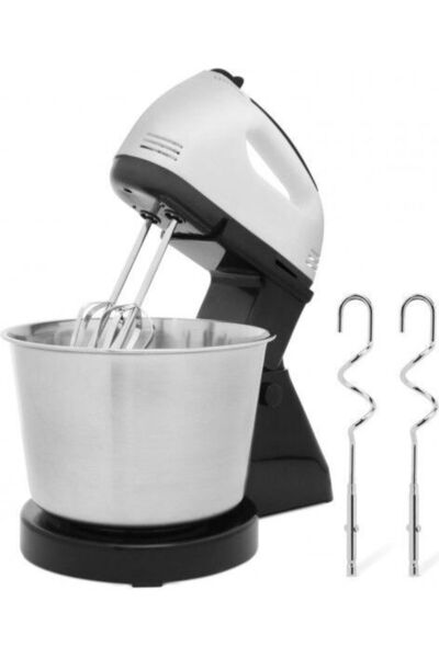 VLK Lions Mixer cu bol din oțel inoxidabil, putere 180 W, 7 viteze