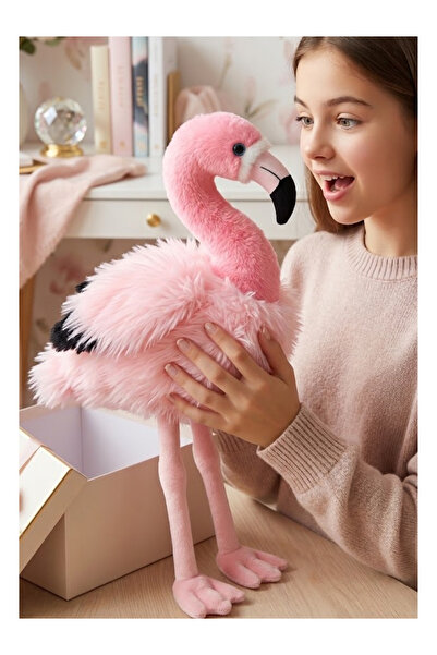 LRS STORE 60 cm Pink Flamingo Plush Toy – High Quality Soft and Adorable Flam...