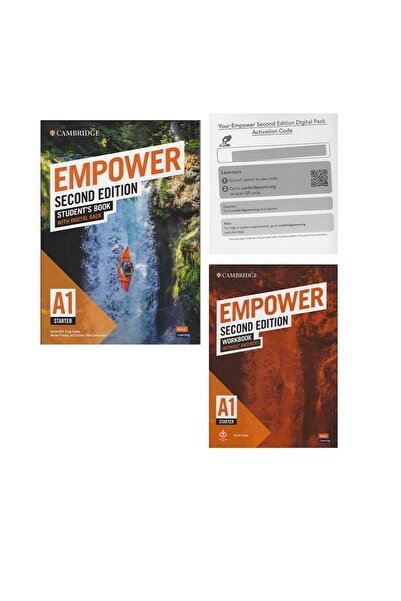 Anonim Yayıncılık كتاب الطالب Empower (2nd) A1 مع حزمة رقمية وكتاب التمارين E...