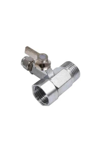OEM Racord în T din oțel inoxidabil cu robinet de închidere pentru filtre de apă sau sisteme automate, furtun de 6 mm