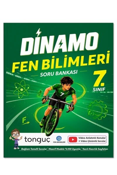 Tonguç Yayınları 7. Sınıf Dinamo Fen Bilimleri Soru Bankası