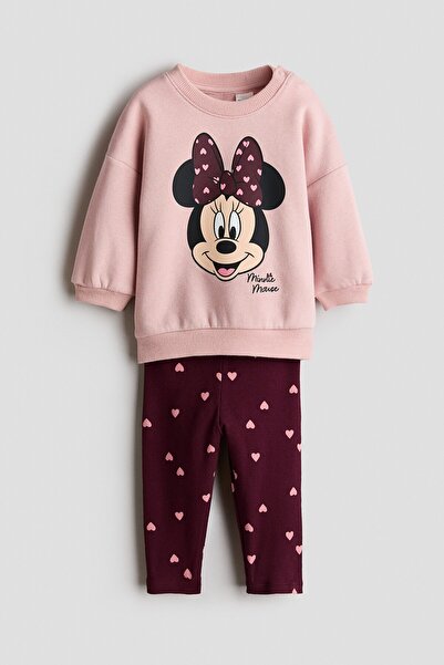H&M 2 Parçalı Baskılı Set