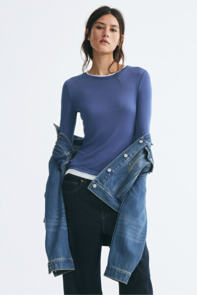 H&M Katmanlı Görünümlü Üst