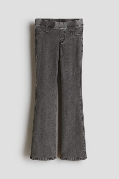 H&M Kot Görünümlü İspanyol Paça Jegging
