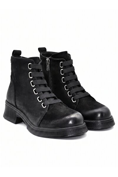Venüs Kemal Aygün-Venüs Women's Comfortable Daily Boots with Zipper and Laces...