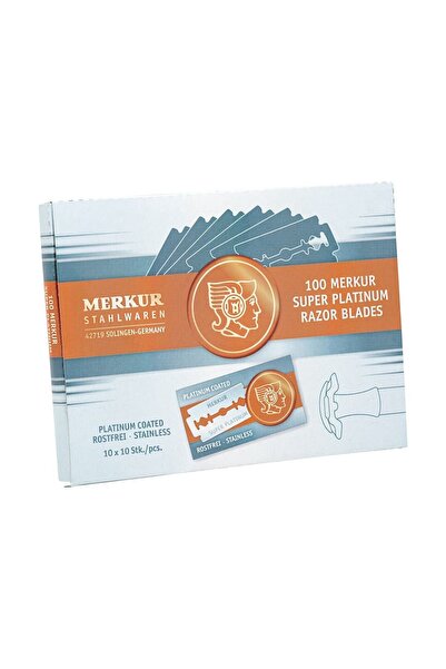 Merkür 100 ΛΕΠΙΔΕΣ ΞΥΡΑΦΙΟΥ ΔΙΠΛΗΣ ΟΨΗΣ MERKUR SUPER PLATINUM