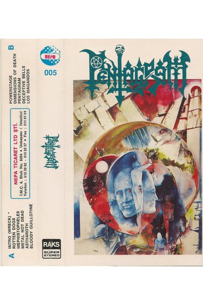 Kadıköy Plak Kulübü DİKKAT KASET !!! Pentagram – Pentagram Kaset