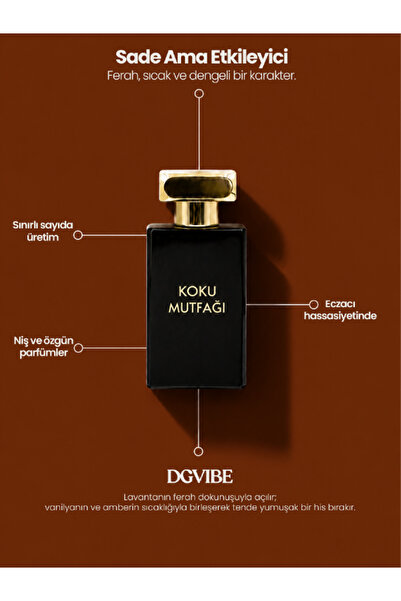 KOKU MUTFAĞI DGVIBE Erkek Parfüm 50 ml | Kalıcı Niş EDP Parfüm