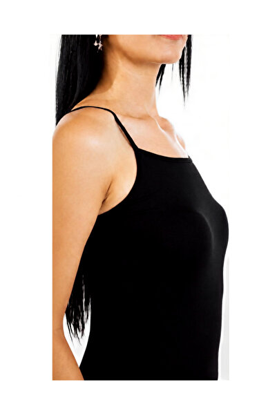 Lonca Tekstil Bamboo String Strap Women's Tank Top Package Includes Single Item