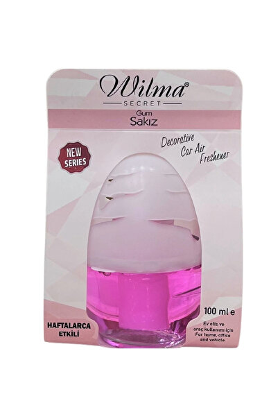 Wilma Secret Küre Oda ve Araç Kokusu Sakız Aromalı - Ortam Koku Giderici