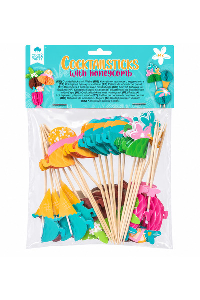 Generic Brand Set of 48 Decorative Cocktail and Appetizer Sticks, 2 Packs of ...