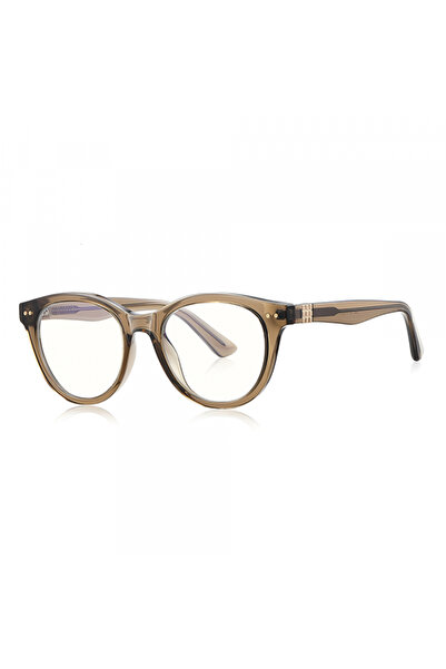 Techsuit Ochelari De Calculator Barbati 2231, Anti-Blue Light, Maro Deschis