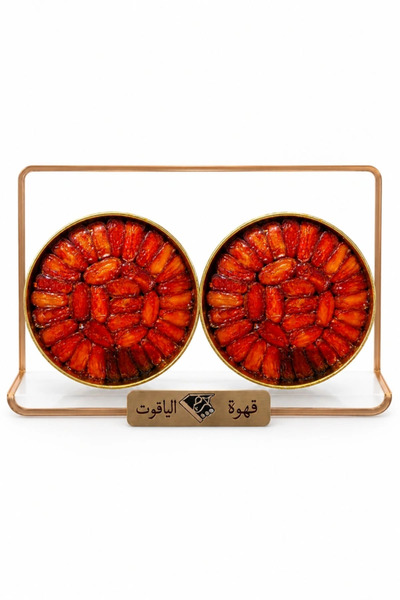 ALYAQOOT ALTHAMEEN تمر صفري بيشة حبة كبير فاخر – 2 كيلو × 2 علبة | قهوة الياقوت