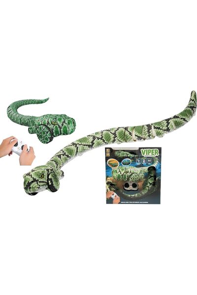 Generico Remote Control Snake Giant Version 77 cm Strip and Swim Really Reali...