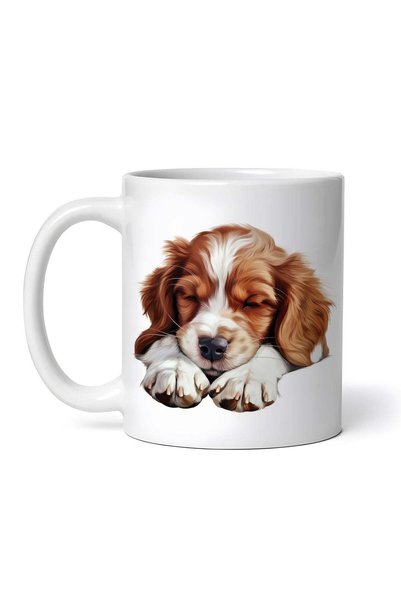 INOVATIX Cana alba personalizata,Irish Red and White Setter,INOVATIX®. 330ml