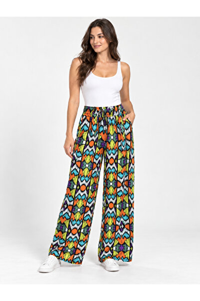 Trendline Women's Summer Slim Elastic Waist Pants
