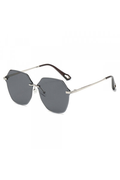 Techsuit Ochelari De Soare Dama 8195, Negri Argintii