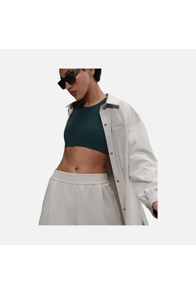 Nike Kadın Şort Bej Dri-FIT Soft Knit Lastikli Günlük Koşu Şortu | HQ8179-104