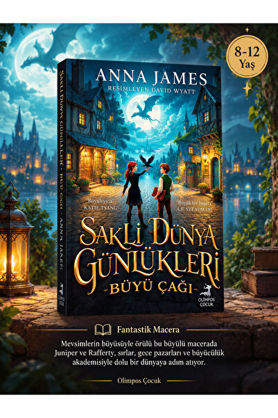 OLİMPOS ÇOCUK Saklı Dünya Günlükleri: Büyü Çağı Saklı Dünya Günlükleri 1. Kitap - Anna James