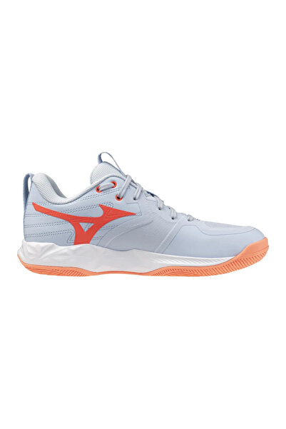 MIZUNO Wave Momentum Pro Kadın Voleybol Ayakkabısı Mavi