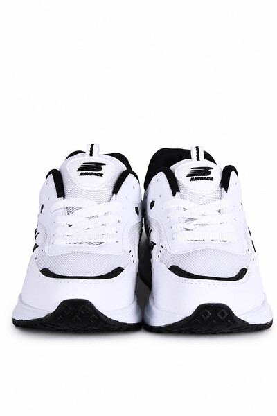 trender Anorak White Black Men's Sneaker 127E