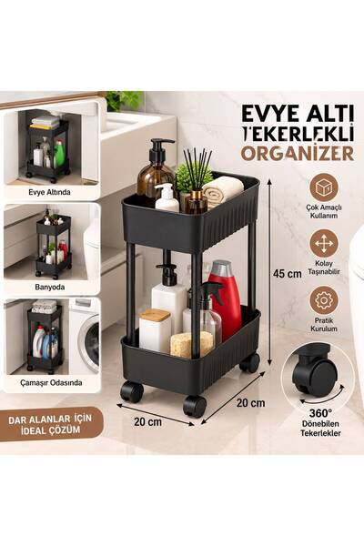 TEKERLEKLİ RAF