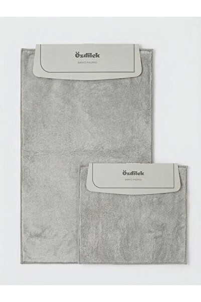 Özdilek Gel Non-Slip Toilet Seat Set - Gray