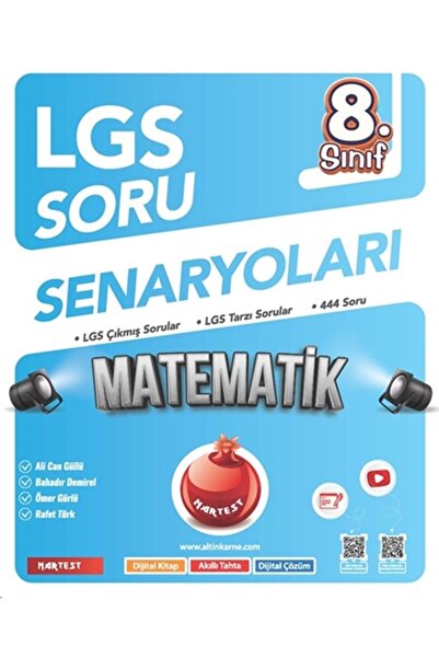 Nartest Yayınları 8. Sınıf Lgs Soru Senaryoları Matematik