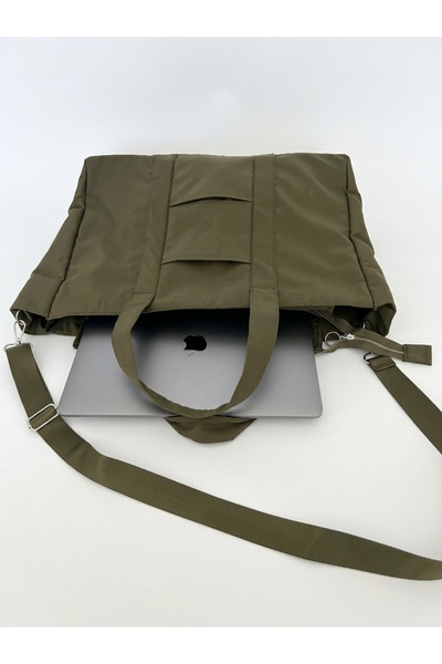 tuttobene IDILY Büyük Boy Çok Cepli Laptop ve Evrak Çantası - Premium İşçilik...