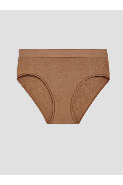 LC Waikiki Rmz Gi̇yi̇m Farkiyla Embroidered Seamless Bikini Panties