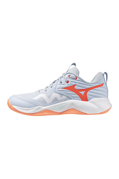 MIZUNO حذاء كرة الطائرة للسيدات من Wave Momentum Pro باللون الأزرق