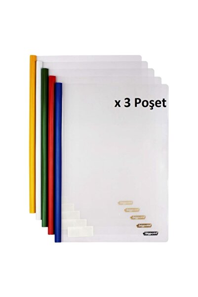 Bigpoint Αρχείο Αναφοράς Συμπίεσης 7mm - 5 Χρώματα x 3 Σακούλες