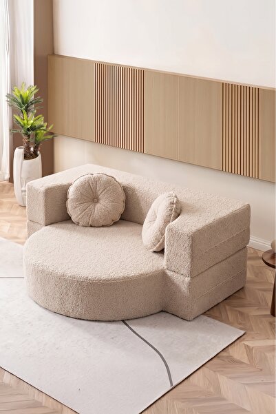 BRANNA HOME Layer 2’li Sünger Koltuk – Açılabilir Yataklı Yeni Nesil Silinebi...