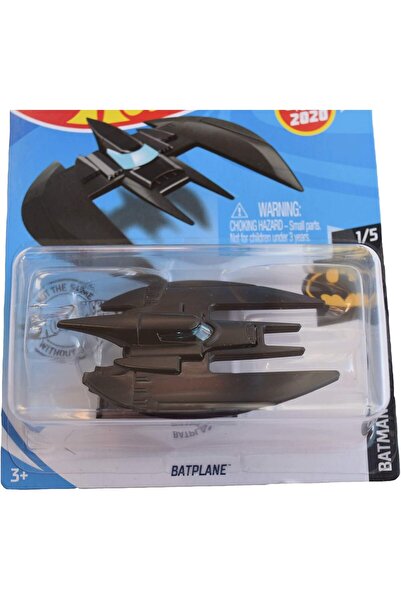 HOT WHEELS Batman 1/5 Batplane 2020 Novelty Child Airplane Metal Black 3+ Chi...