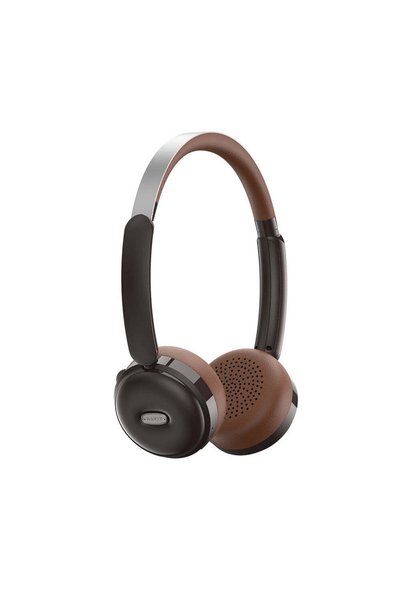 Havit Căști wireless (H616BT), On-ear, Bluetooth 5.4, 400mAh, Type-C, maro - ...