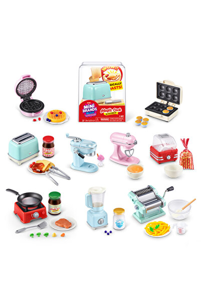 Mini Brands Sihirli Mutfak Oyun Seti | Mini Yiyecek ve Mutfak Aksesuarları | ...