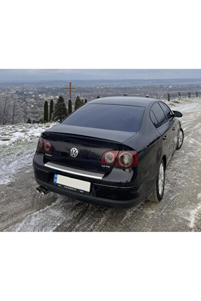 TMZ Garage Volkswagen Passat B6 2006-2010 Bagaj Üstü Spoiler Piano Black Parl...