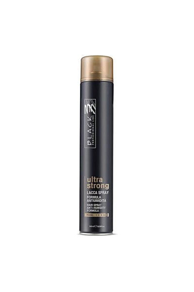 Parisienne Italia Παριζιάνα ΜΑΥΡΗ Υπέρ-δυνατή Λάκα 500ml - Λάκα για δυνατό κρ...